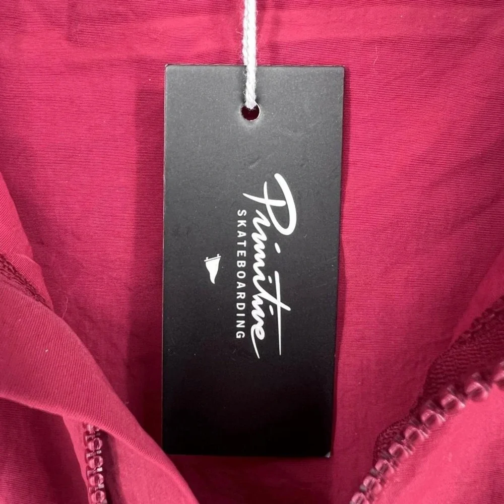 NWT Primitive Skateboarding nylon Half Zip Pullover windbreaker Jacket Men's XL